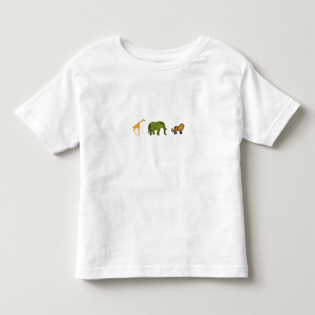 Zoo animals toddler t-shirt (Front)
