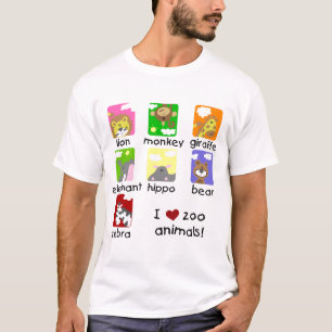 Zoo Animals Tshirts and Gifts