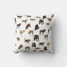 Zoo Animaux Coussin Thon