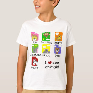 Zoo Animaux T-shirts et cadeaux
