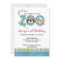 Zoo Birthday Party Invitations