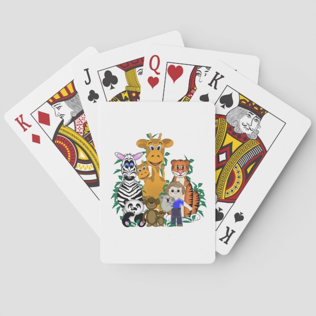 ZOO Boy Playing Cards (Back)