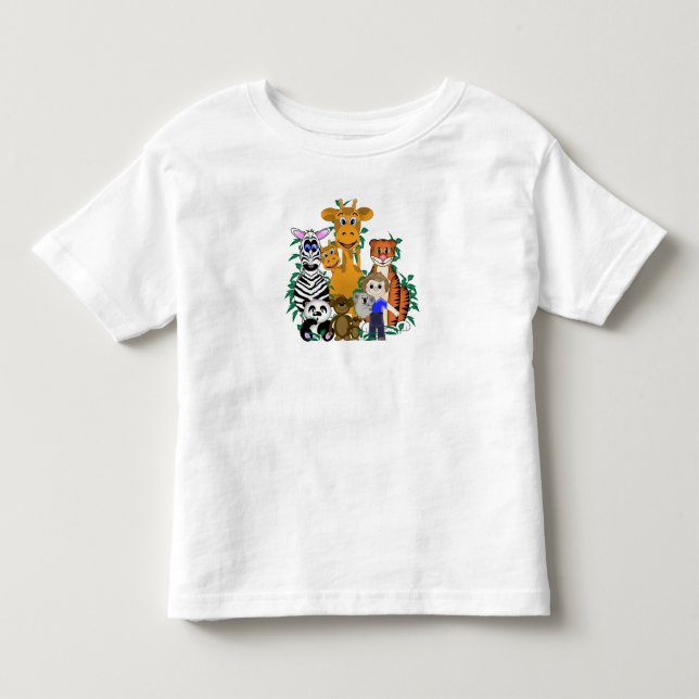 ZOO Boy Toddler T-shirt (Front)