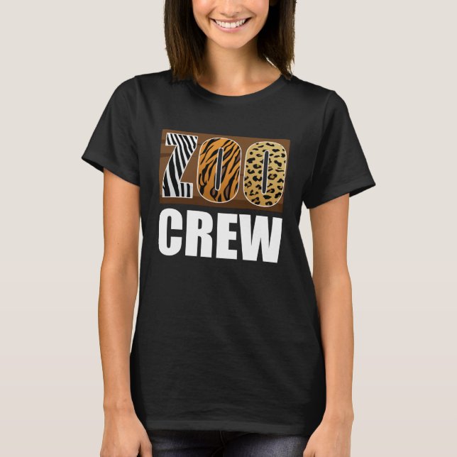 Zoo Crew Animal Zookeeper T-Shirt (Front)