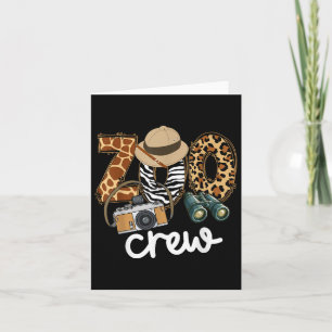 Zoo Crew Leonard Safari Animal Kingdom Zoo Keeper  Card