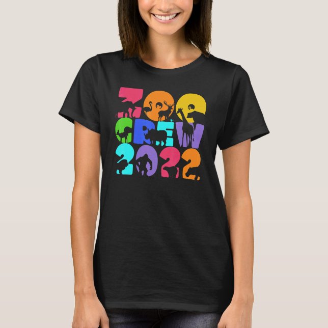 Zoo Crew Zookeeper Safari Wildlife Animal  Costume T-Shirt (Front)