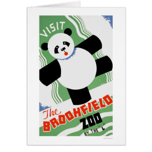 Zoo de Brookfield de panda WPA 1938