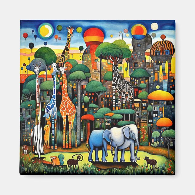 Zoo Dream 2 Magnet (Front)