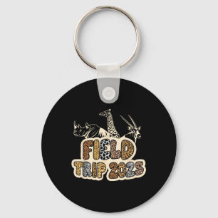 Zoo Field Trip Squad Field Day 2025 Matching Teach Keychain