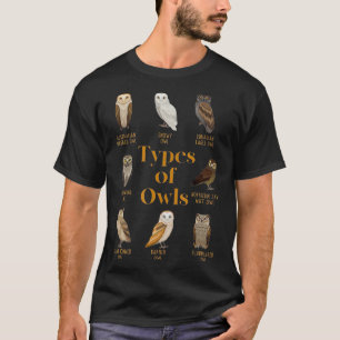 Zoo Keeper Gift Forest Animal Wise Ornithology Bir T-Shirt