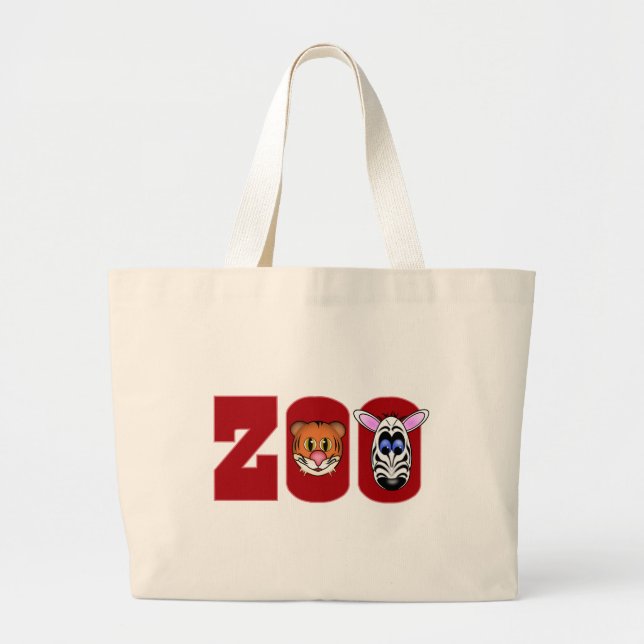 ZOO LARGE TOTE BAG (Front)