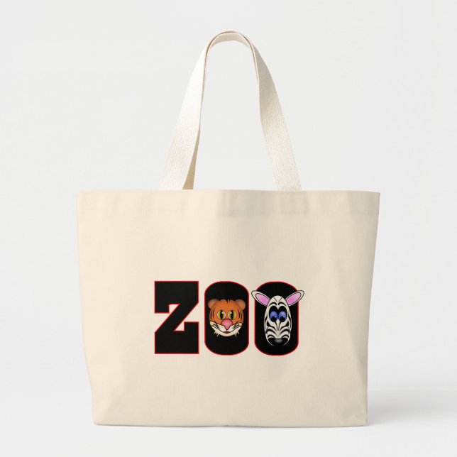ZOO LARGE TOTE BAG (Front)