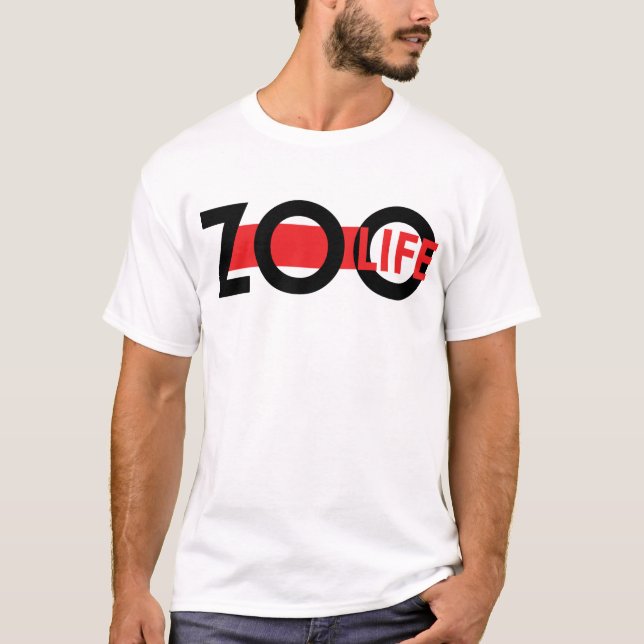 Zoo Life RED T-Shirt (Front)