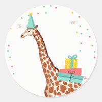 Zoo Party Animals Safari Jungle Wild Giraffe
