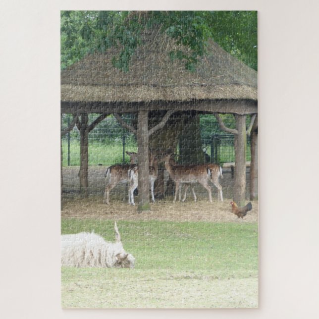 Zoo Puzzle : Deerpark (Vertical)