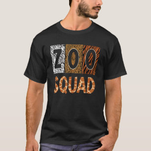 Zoo Squad Safari Squad Wildlife Animal Costume T-Shirt