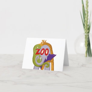 Zoo! Thank You Card