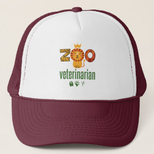 Zoo Veterinarian Large Animal Vet Trucker Hat