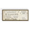 Zoo wedding invitation tickets