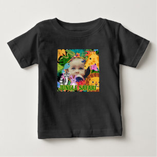 Zoo Wild Animal Jungle Safari Kids Birthday Baby T-Shirt