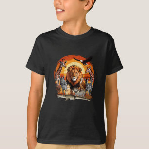 Zookeeper African Animals Design Cute Zoo Art T-Shirt