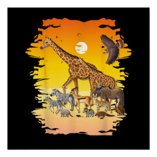 Zookeeper Africans Animal African Wildlife Keeper  Poster