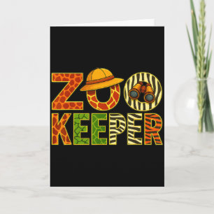 Zookeeper Animals Safari Zoo Keeper Costume Adult Card