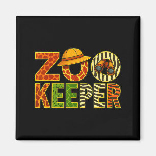 Zookeeper Animals Safari Zoo Keeper Costume Adult Magnet