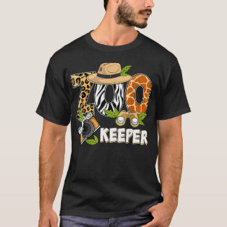 Zookeeper Animals Zoo Wildlife Lover Safari T-Shirt