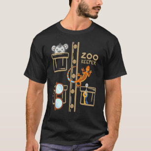 Zookeeper Costume  Halloween Jungle Explorer T-Shirt
