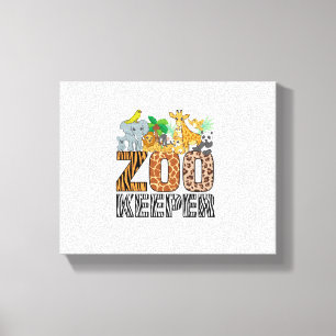 Zookeeper Costume Zebra Wild Print African Animal 