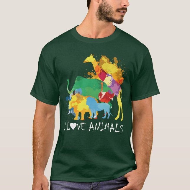 Zookeeper Veterinarian Veterinary Animals funny T-Shirt (Front)