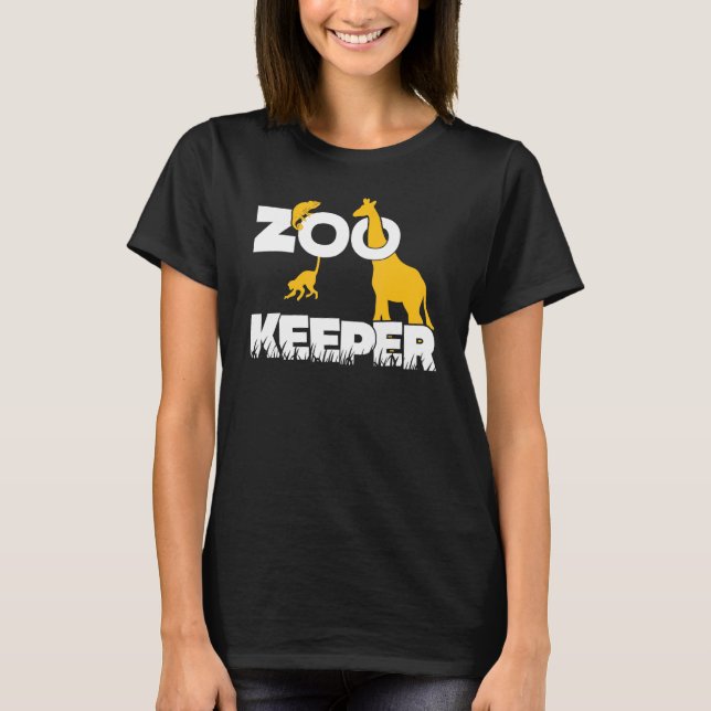 Zookeeper Zoo Animal T-Shirt (Front)
