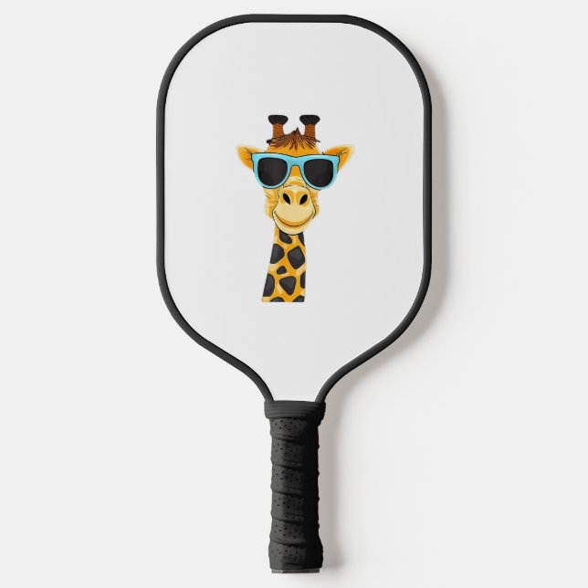 Zookeeper Zoo Crew Wild Print African Safari Squad Pickleball Paddle (Front)