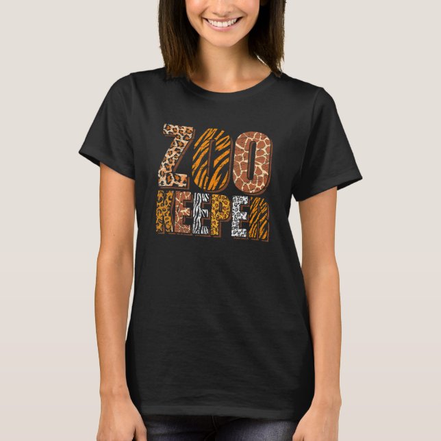 Zookeeper Zoo Keeper Zoologist_1 T-Shirt (Front)