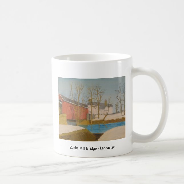 Zooks Mill Bridge - Lancaster Coffee Mug (Right)