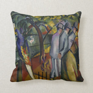 Zoological Garden I Throw Pillow