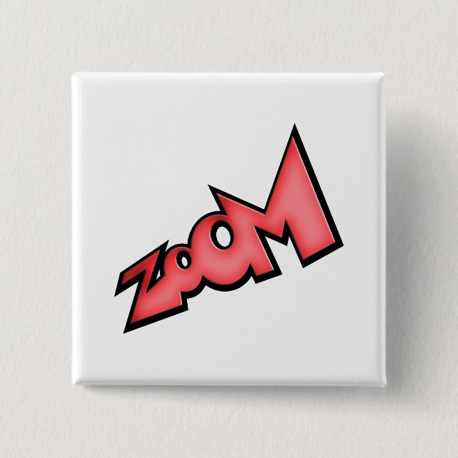 Zoom 2 Inch Square Button (Front)