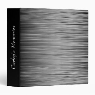 Zoom noir et blanc Classeur personnalisé