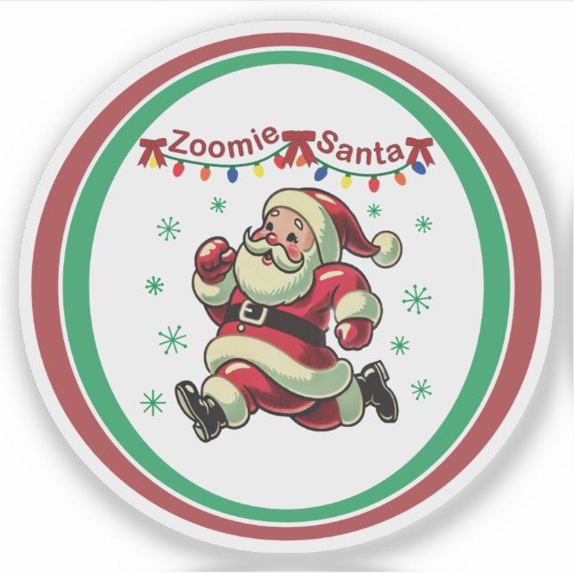 Zoomie Santa Christmas (Front)