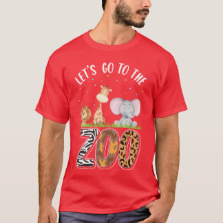 Zoorip Birthday Animal Lover friends T-Shirt