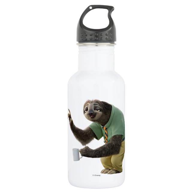 Zootopia | A Working Sloth 532 Ml Water Bottle (Front)