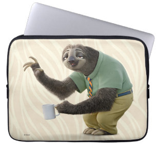 Zootopia   A Working Sloth Laptop Sleeve