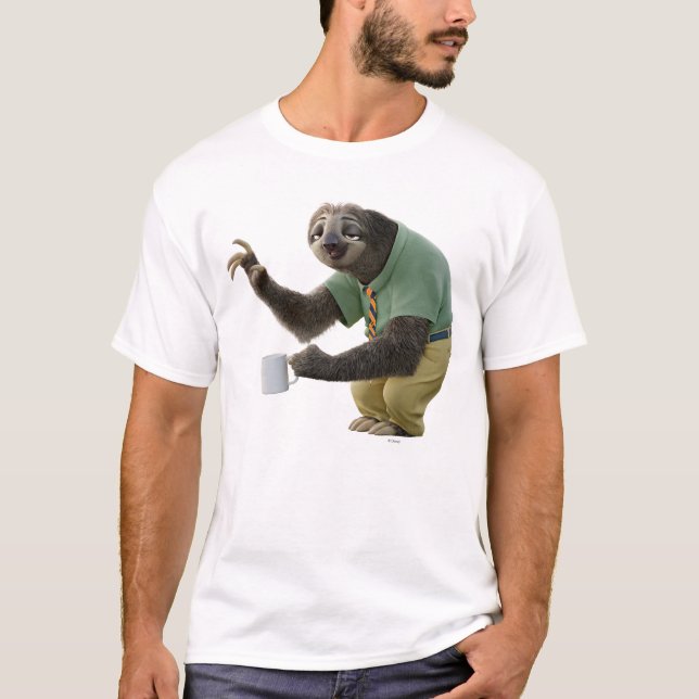 Zootopia | A Working Sloth T-Shirt (Front)