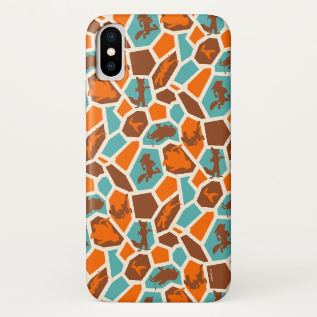 Zootopia | Animal Print Pattern Case-Mate iPhone Case (Back)