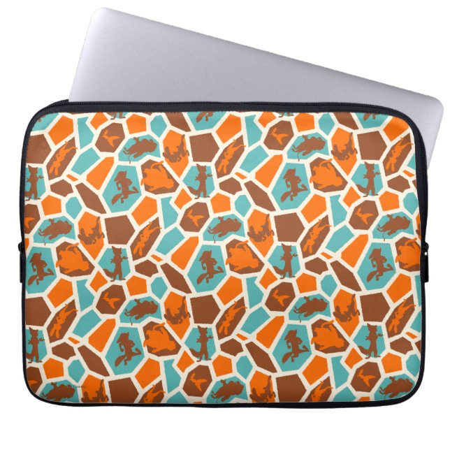 Zootopia | Animal Print Pattern Laptop Sleeve (Front)