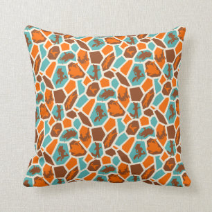 Zootopia   Animal Print Pattern Throw Pillow