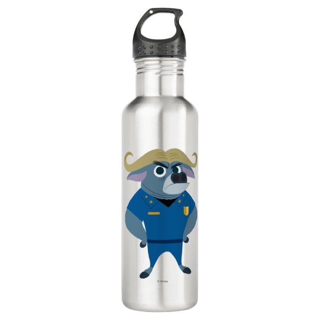 Zootopia | Chief Bogo 710 Ml Water Bottle (Front)