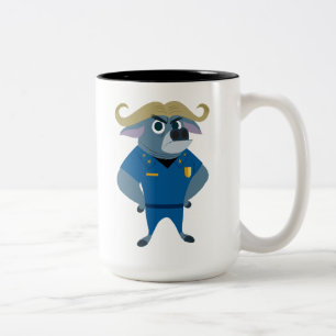 Zootopia   Chief Bogo Two-Tone Coffee Mug