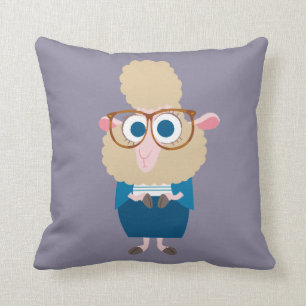 Zootopia   Deputy Mayor Bellwether Throw Pillow